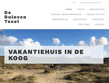 Tablet Screenshot of deduinven.nl